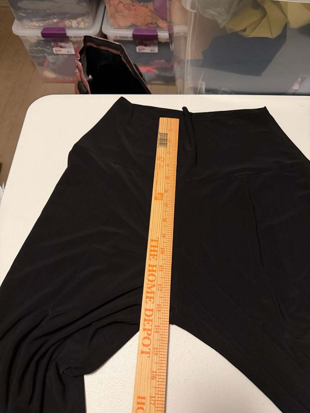 Norma Kamali Fishtail Flare Pants Medium 34 Black - Picture 8 of 9